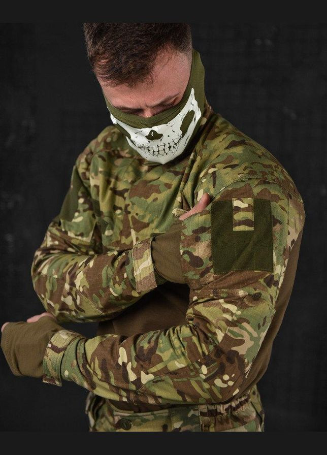 Военный демисезонный костюм STRIKER мультикам M No Brand