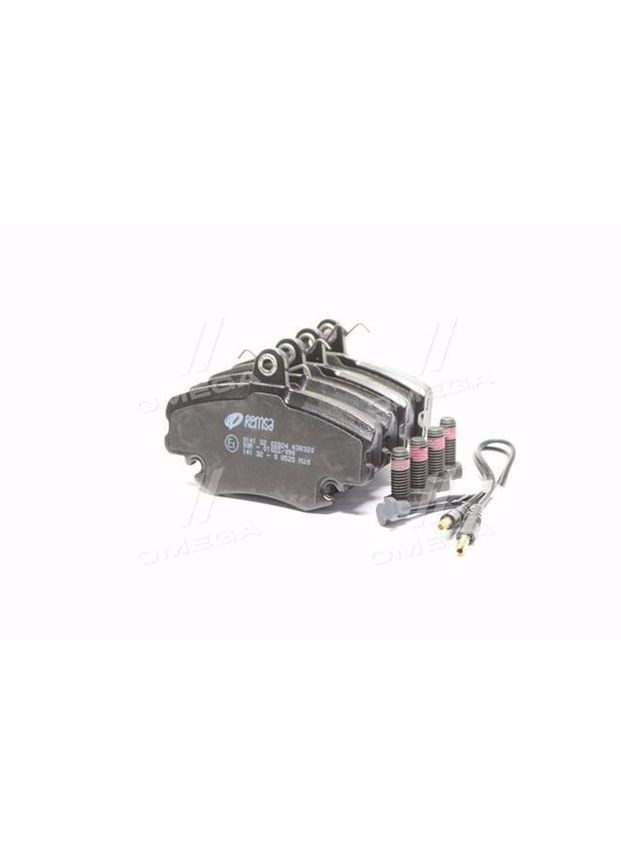 Колодка гальмівна диск. RENAULT CLIO,R-19 передн. (вир-во ) Remsa (368897749)