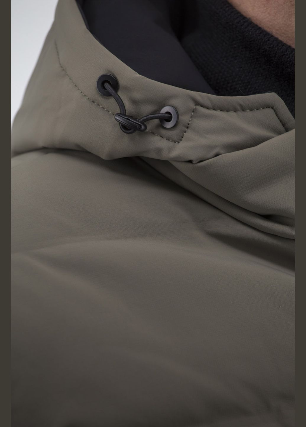 Оливковая (хаки) демисезонная мужской пуховик (хаки, ), 33100 City Class