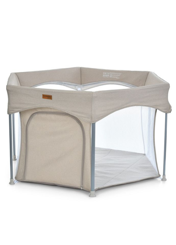 Дитячий манеж SWIFT 6 ME 1195 Beige, до 15 кг El Camino (365631571)