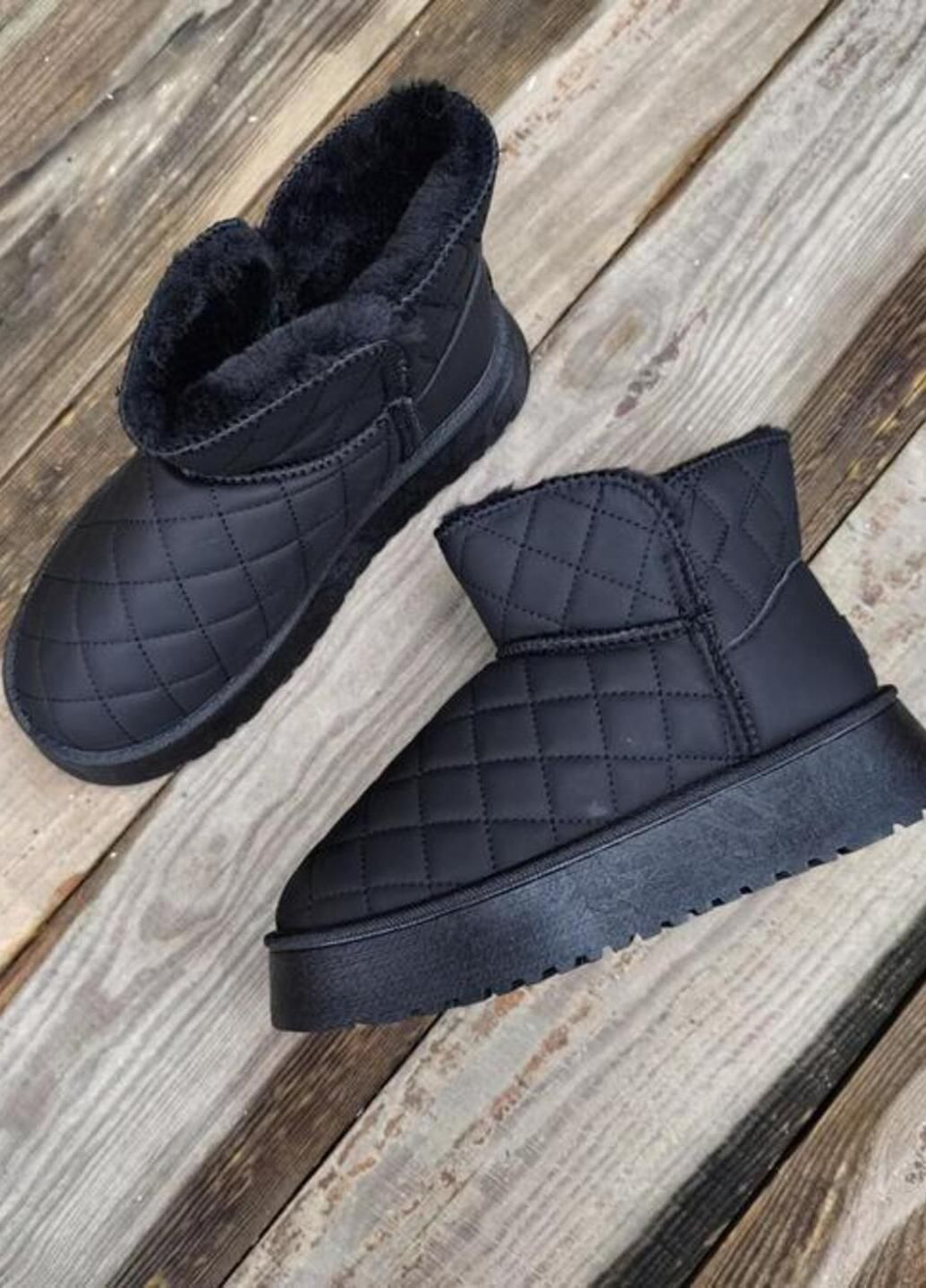 Жіночі уггі No Brand чорні (366962491)