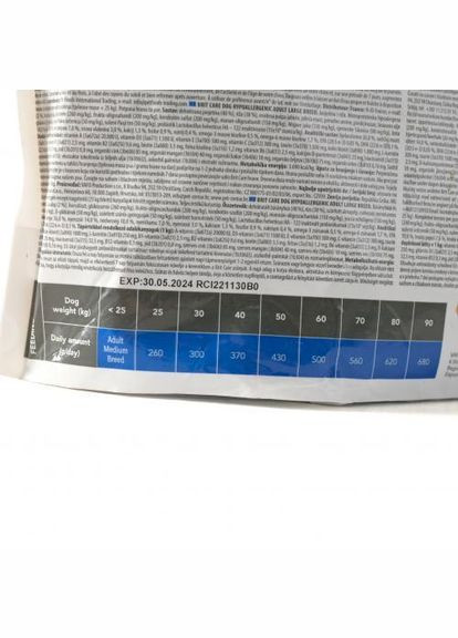 Сухий корм Dog Hypoallergenic Adult Large Breed для собак великих порід, гіпоалергенний з ягням, 1 кг Brit Care (322874444)