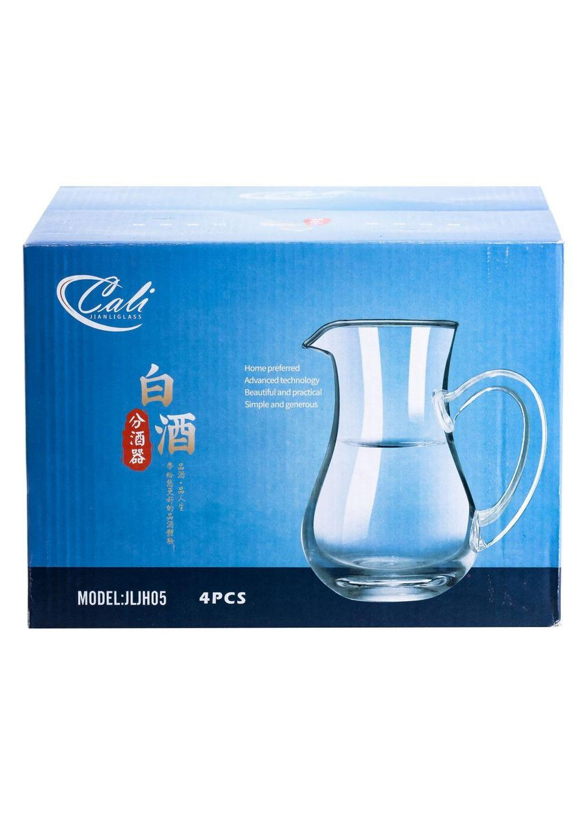 Глечик для напоїв графин для соку 600 мл HP574 TS Kitchen (370801917)