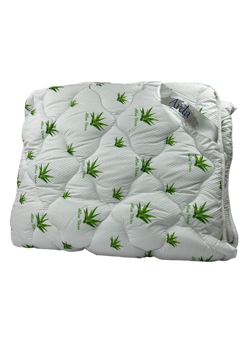 Одеяло полуторное закрытое Aloe Vera 20328 150х210 см Arda (364108550)