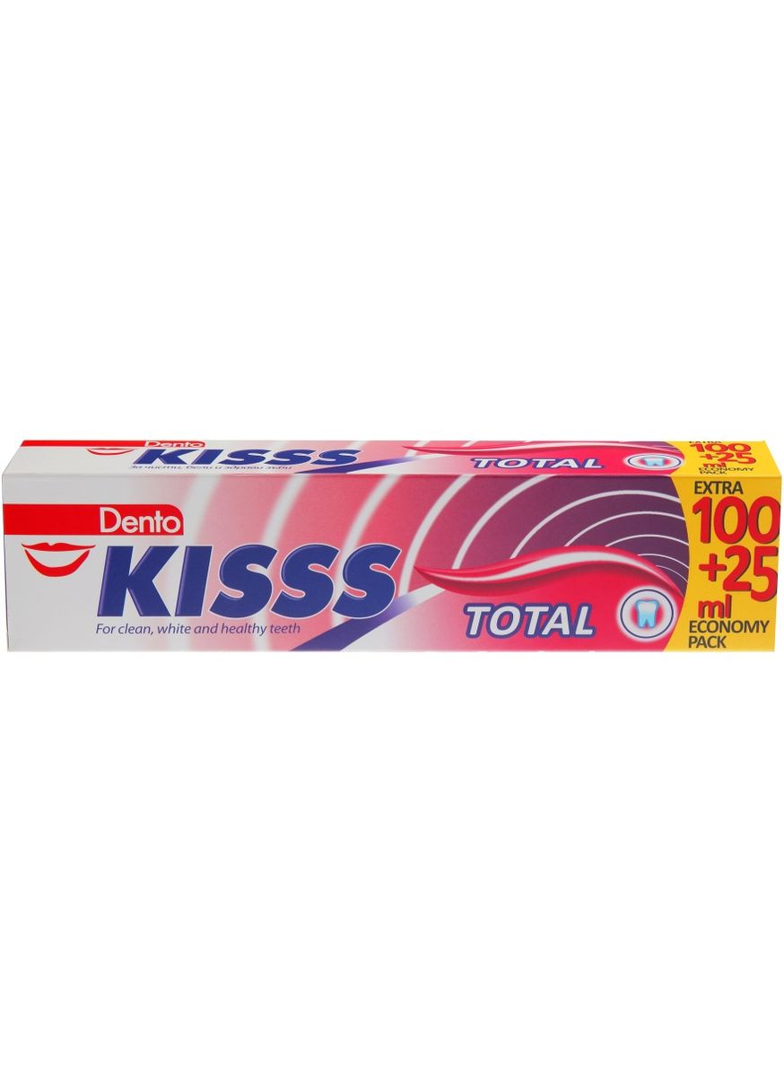 Зубна паста Dento Kisss Total 125ml (305139-91246) Astera (368649117)