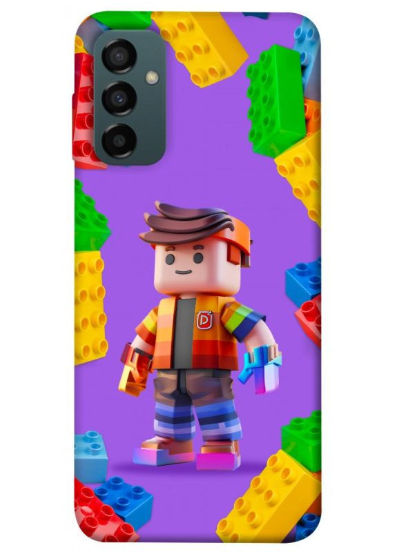 Чехол с принтом для Samsung Galaxy M34 5G / для Samsung галакси М34 Colorful constructor No Brand (338602587)