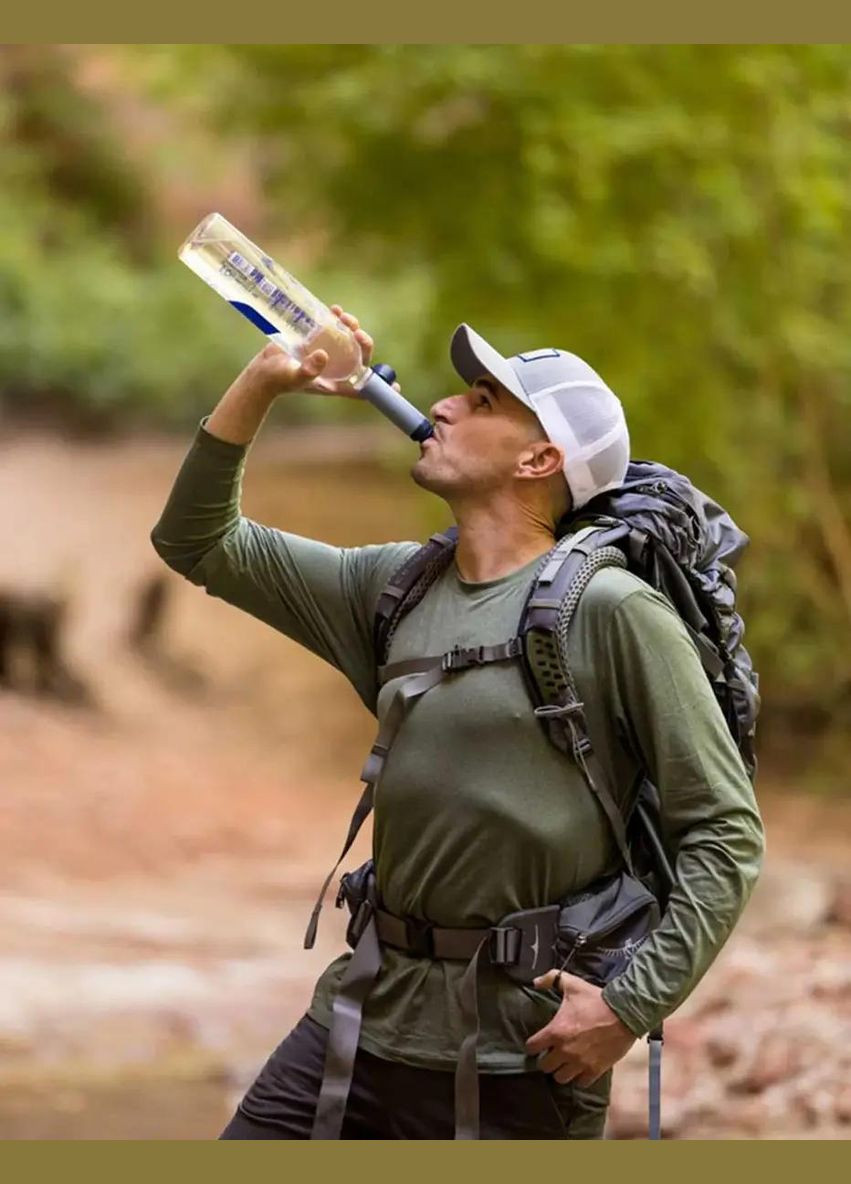 Фільтр для води LifeStraw Peak Solo Mountain Blue No Brand (316441125)