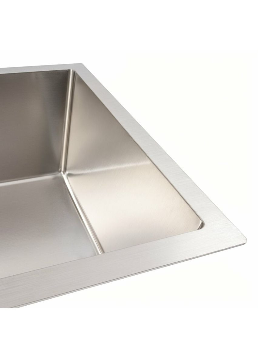 Кухонна мийка нержавійка 58*43 Handmade монтаж під стільницю (3.0/0.8) Valeso (336934453)