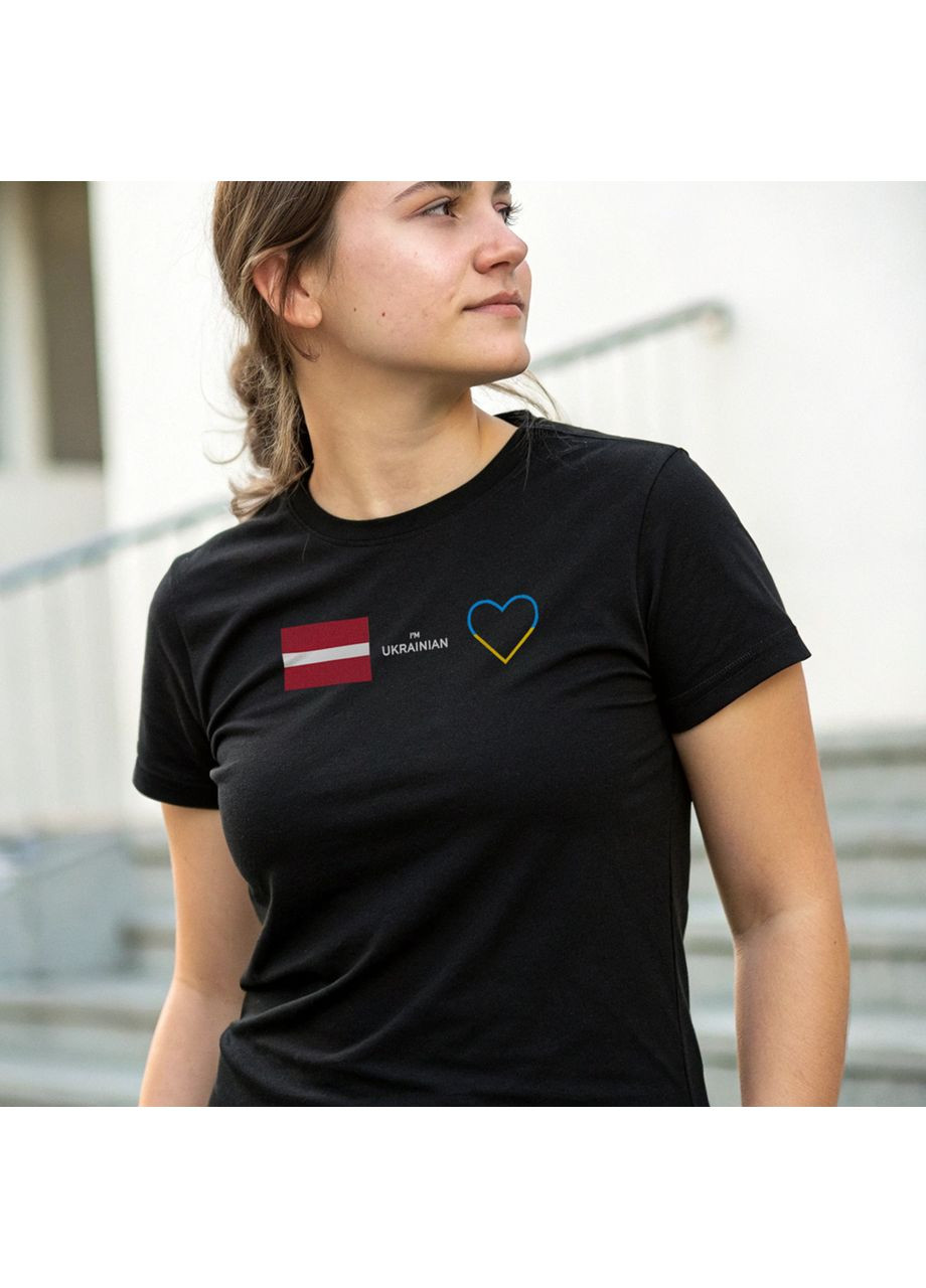 Футболка з принтом "Латвія" (1873362931-1) ТiШОТКА (363967645)