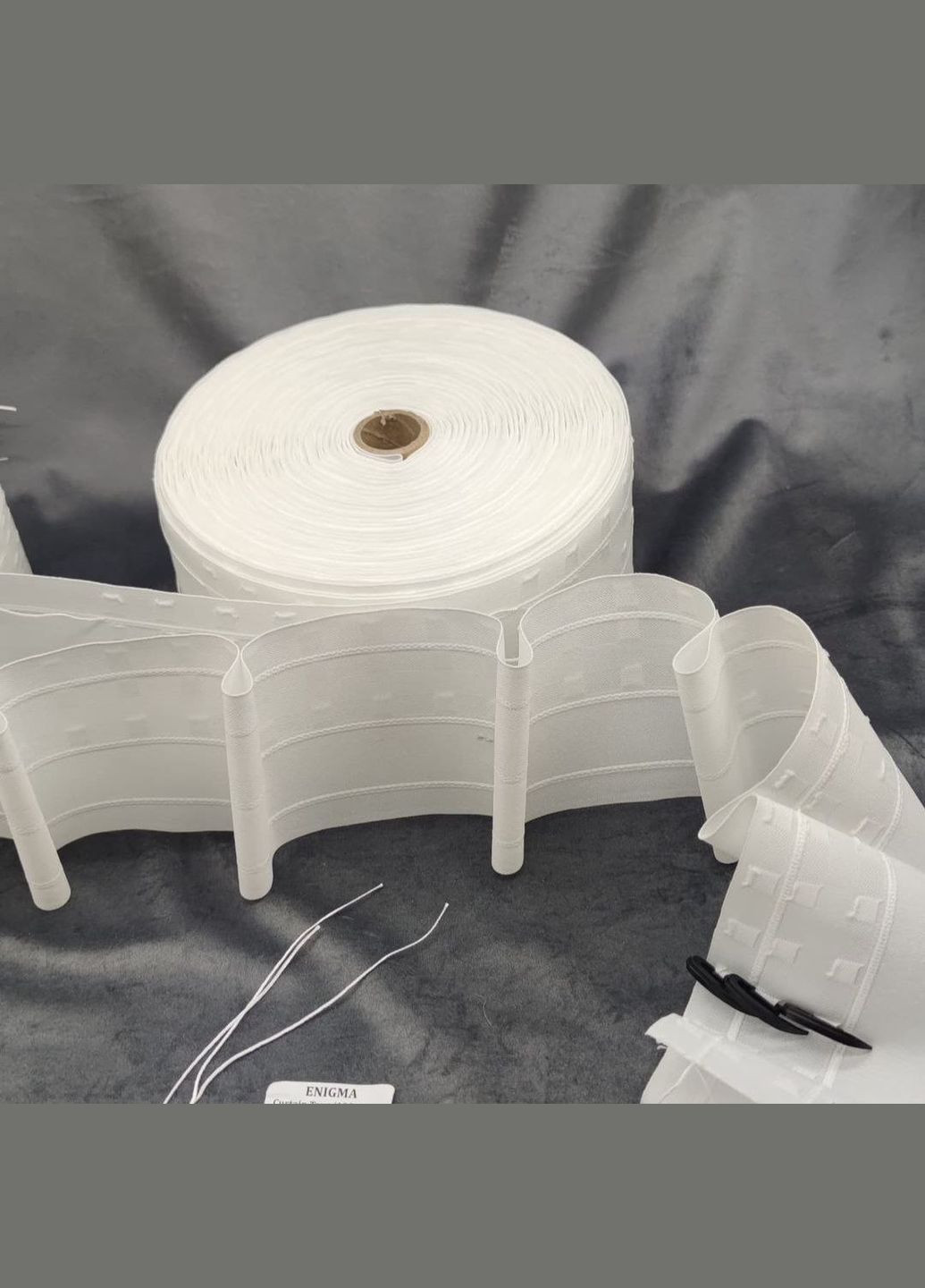 Шторная тесьма Ruta. Широкая тесьма для штор и тюля, ширина 10см Enigma Тасьма (311290836)