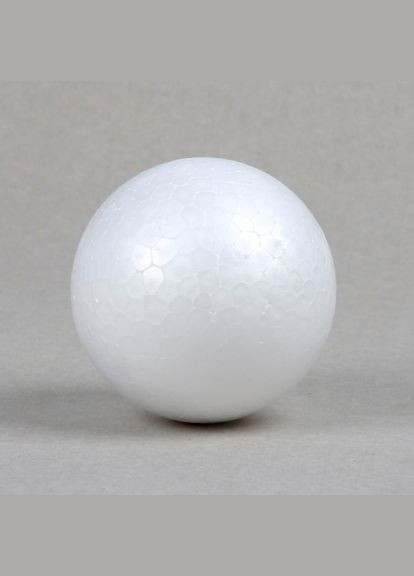 Пінопластова заготовка Куля 743105 15 см біла Santi (364103906)