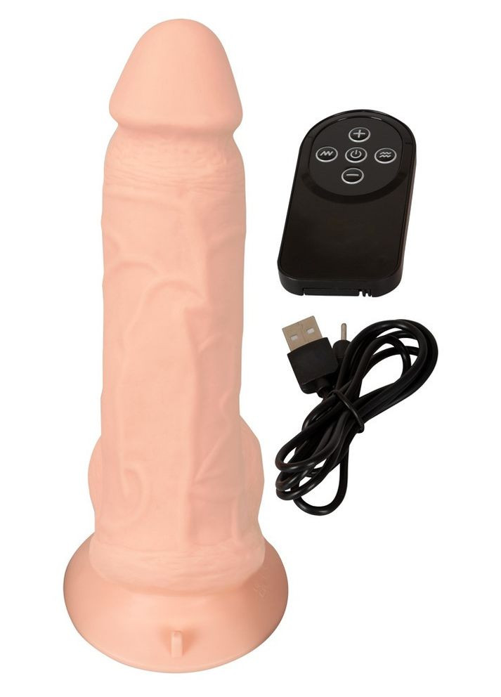 Вибратор - Nature Skin Bendable RC Vibrator with Balls Orion (349499343)