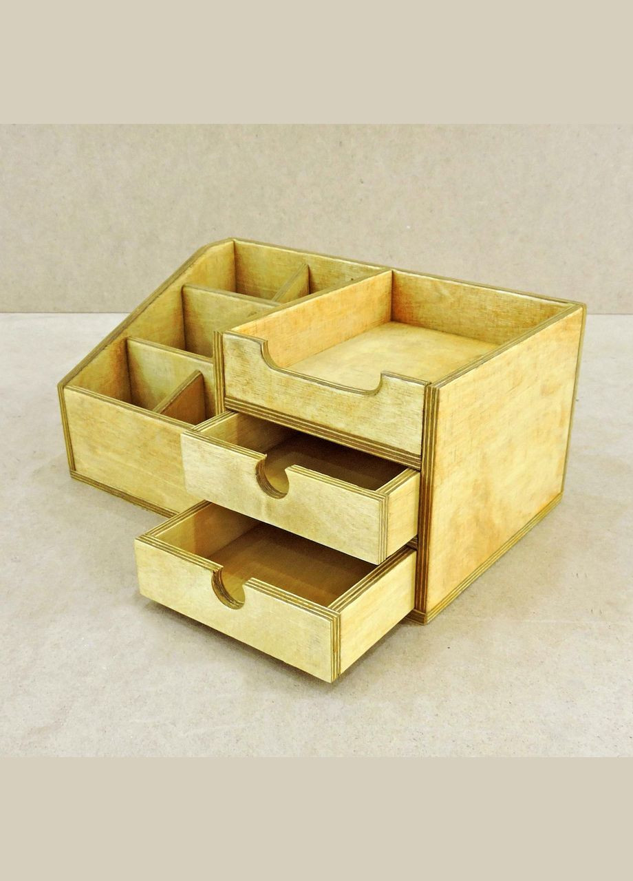 Настольный органайзер из дерева Спринг ваниль (КНЦ-000102) No Brand (328230331)