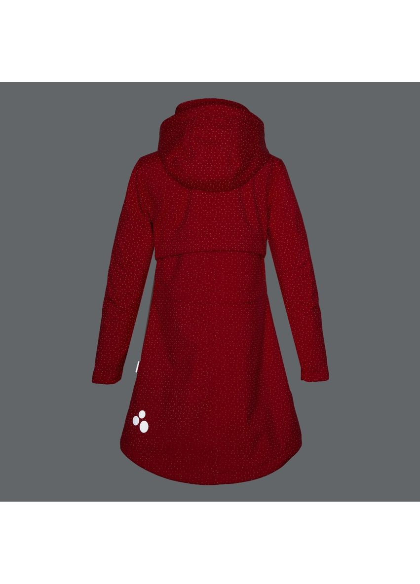 Червона пальто для дівчинок ava, р.140, червоний Huppa 12280000-10204-140