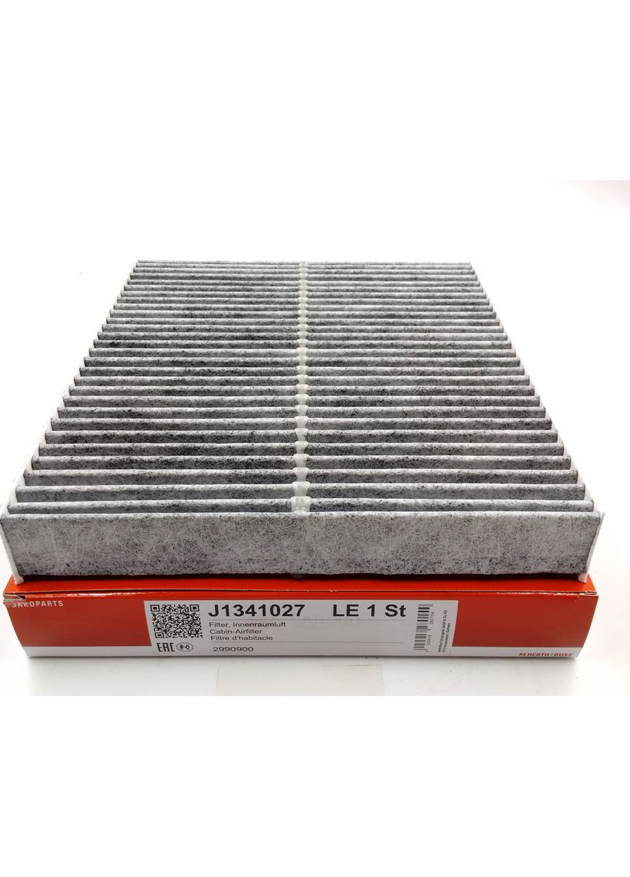 Фильтр салона угольный J1341027 Инфинити Инфинити QX B7277-1CA1B, Herth+Buss (345738900)