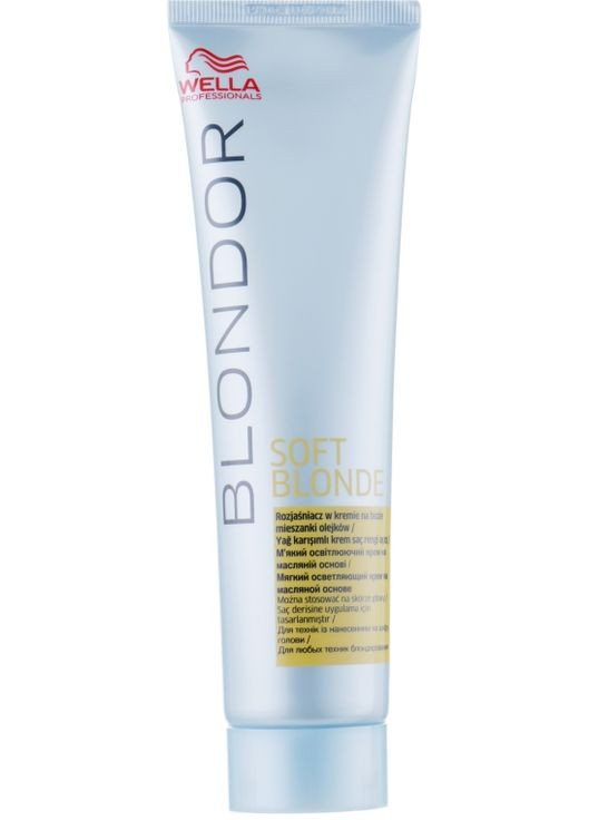 Освітлювальний крем на олійній основі Blondor Soft Blonde Cream 200g (138507-28752) Wella Professionals (368659919)