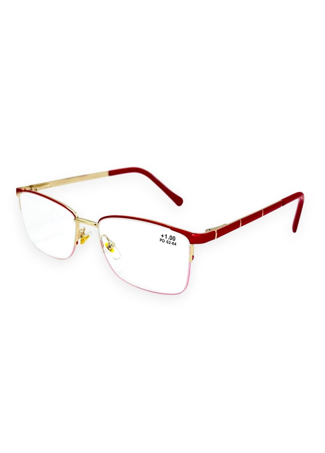 Очки для зрения женские золотисто-красные No Brand (305416104)