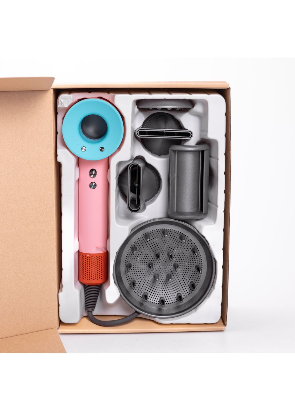 Фен стайлер для волосся 5 в 1 Supersonic Premium 1600 Вт 5 насадок, Energy MAX (362412326)