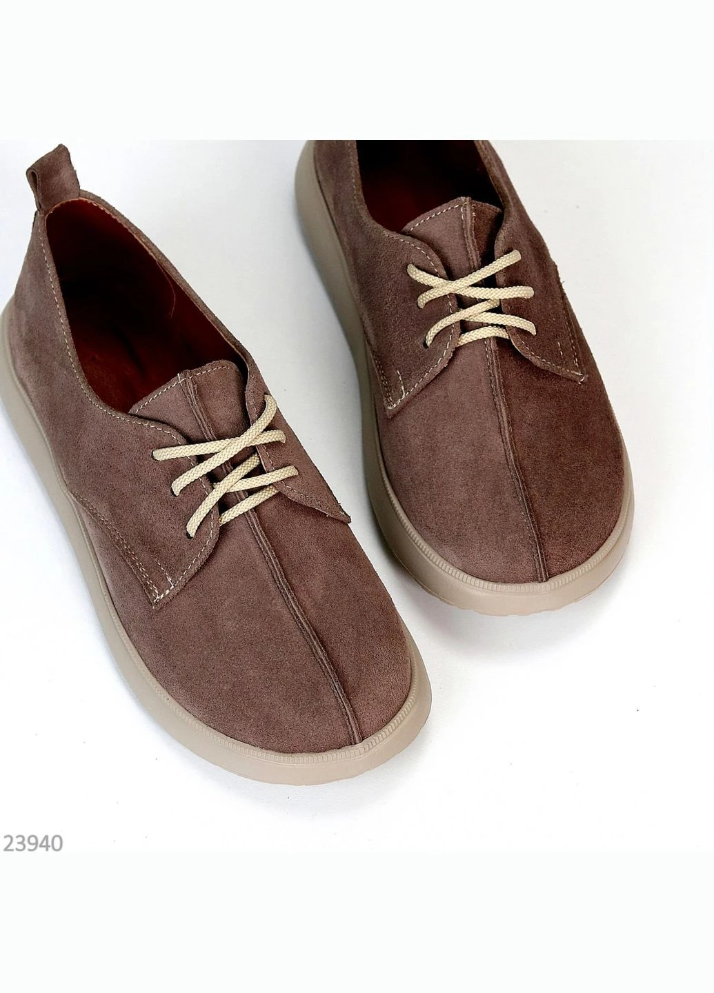 No Brand Туфлі коричневий з, — (326584308)