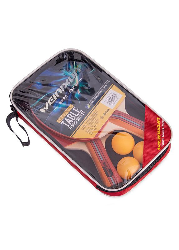 Набор для настольного тенниса Weinixun MT-2113 Набор Черно-красный (60508483) FDSO (322735414)