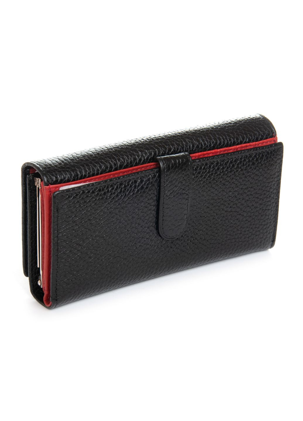 Жіночий шкіряний гаманець на магнітах з візитницею Dr. Bond W46-4 (355312359)