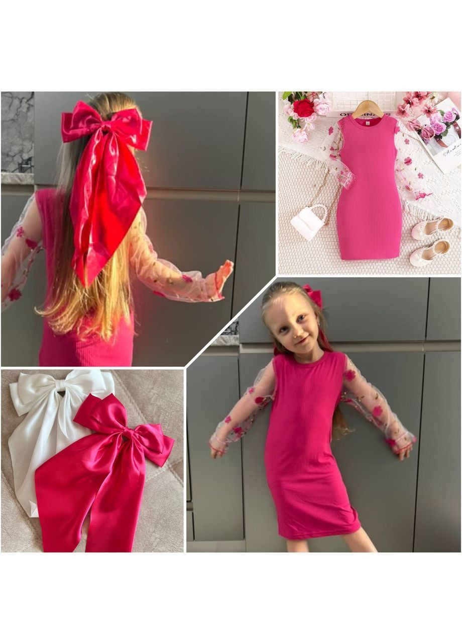 Малинова 🌸 ніжна стрейч-котонова No Brand (368717827)