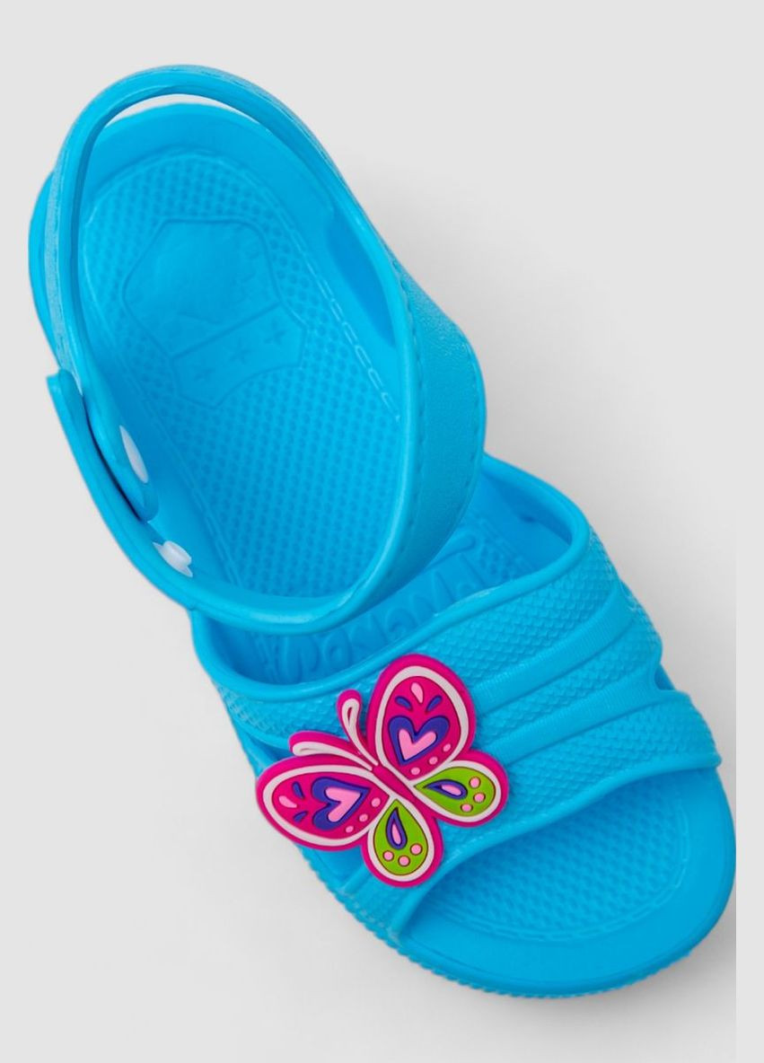 Синие сандалии для девочки Ager