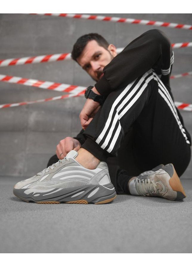 Сірі Осінні чоловічі кросівки 750 boost grey No Brand