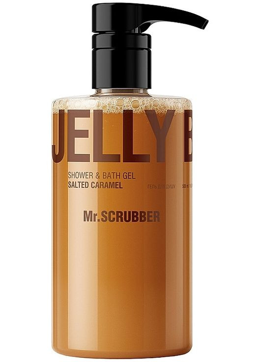 Гель для душа "Salted Caramel" Jelly Bubbles Salted Caramel 100ml (1493969-34109944) Mr. Scrubber (368613935)