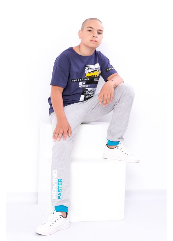 Серые повседневный демисезонные брюки Носи своє