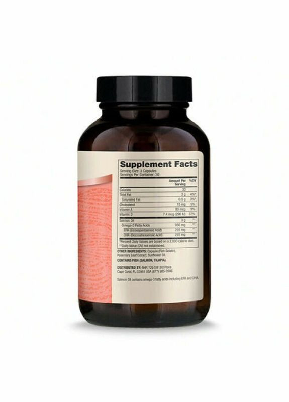 Жир дикого аляскинского лосося, Wild Caught Alaskan Salmon Oil, 90 капсул Dr. Mercola (326054933)