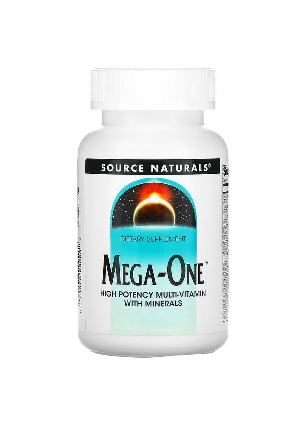 Вітаміни та мінерали Mega-One, 30 таблеток Source Naturals (293478323)