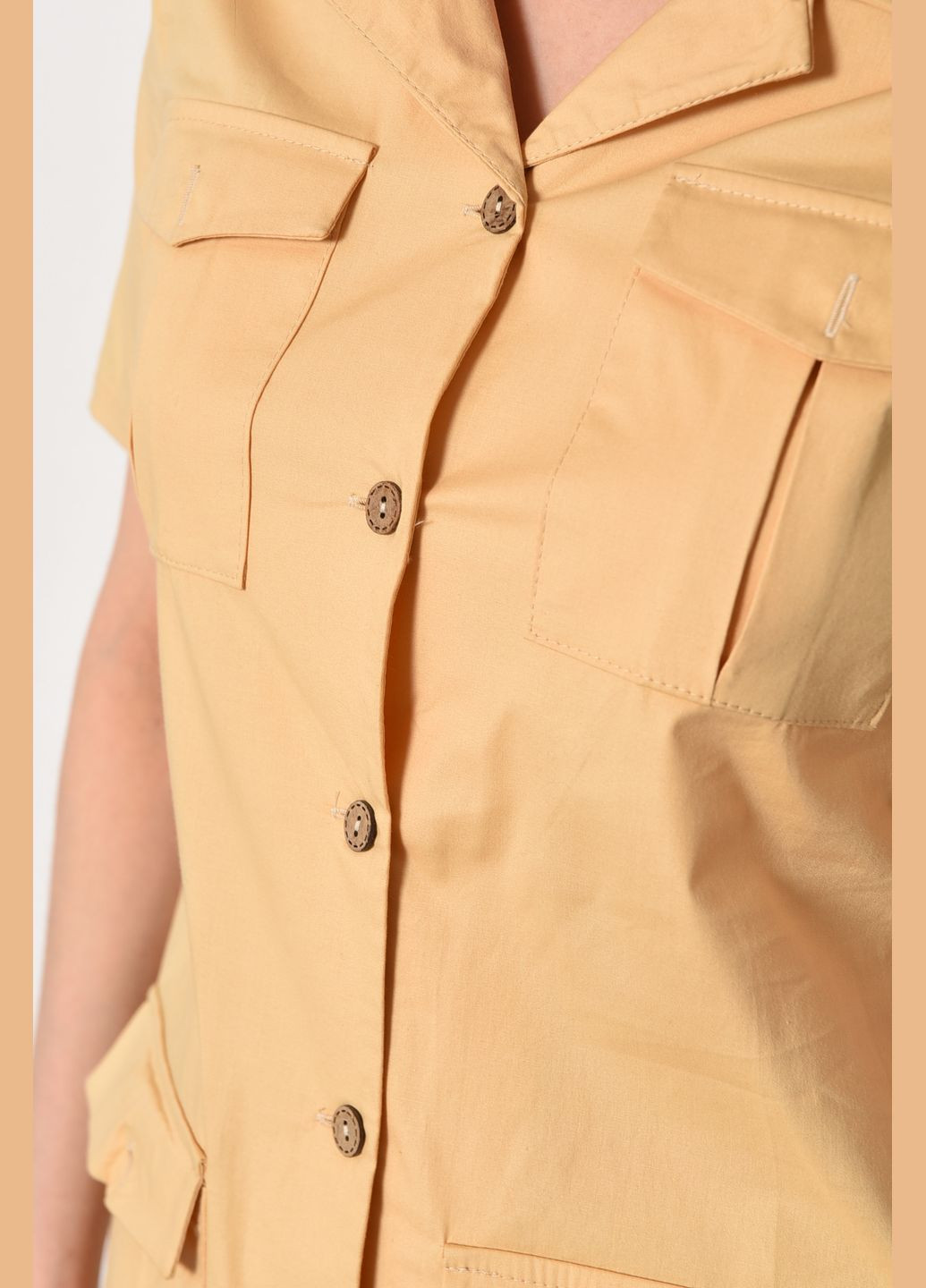 Желтое кэжуал платье женское однотонное желтого цвета а-силуэт Let's Shop однотонное