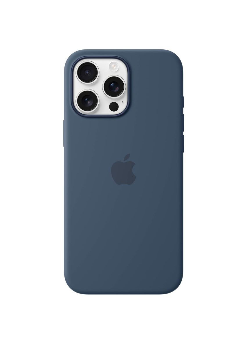 Чохол-накладка Silicone Case with MagSafe для iPhone 16 Pro Max Denim (MYYU3) Apple (361031879)