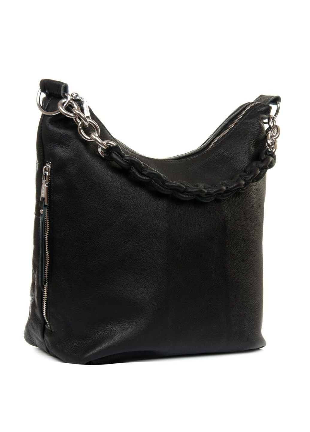 Женская кожаная сумка классическая 8087-9 black Alex Rai (302370549)