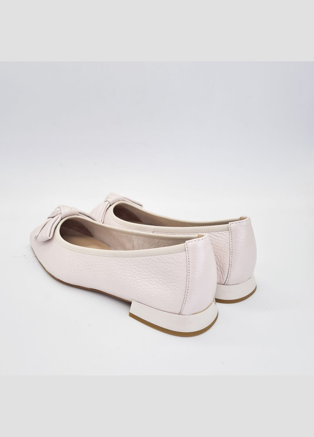 Жіночі балетки (р) шкіра 0-1-1-9-22105-42-136 Caprice | світло-бежеві (328836286)