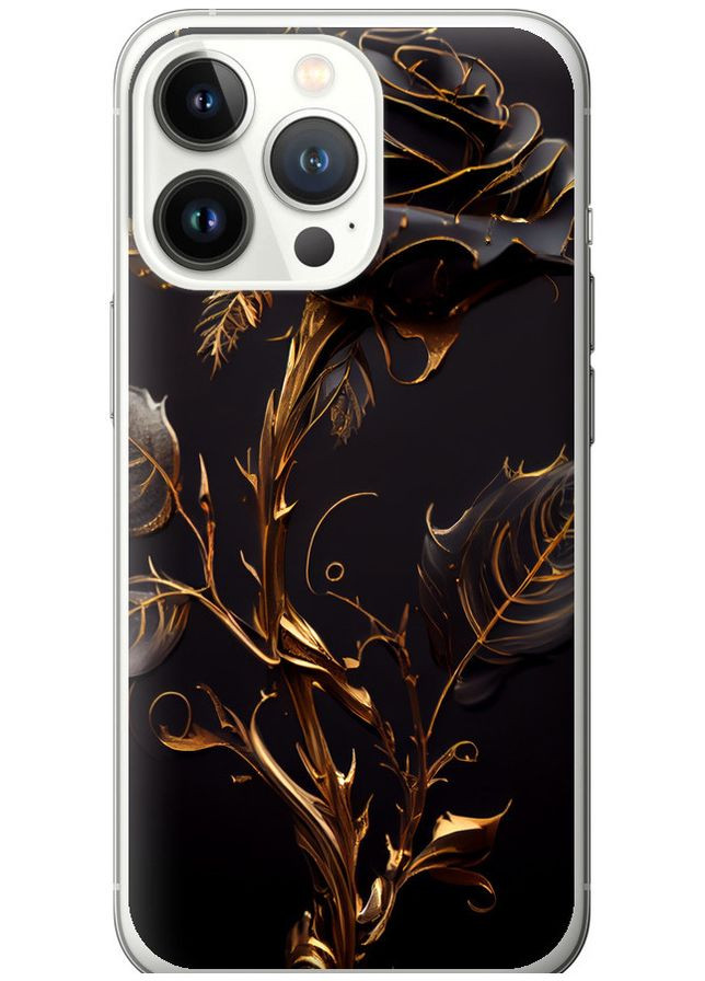 Силіконовий чохол 'Троянда 3' для Endorphone Apple iPhone 13 Pro (267501012)