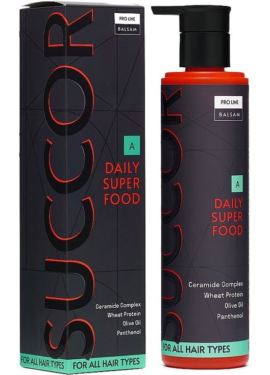 Бальзам суперфуд для волос ежедневного использования Daily Superfood Lotion 400ml (1433435-25639107) SUCCOR (368652108)