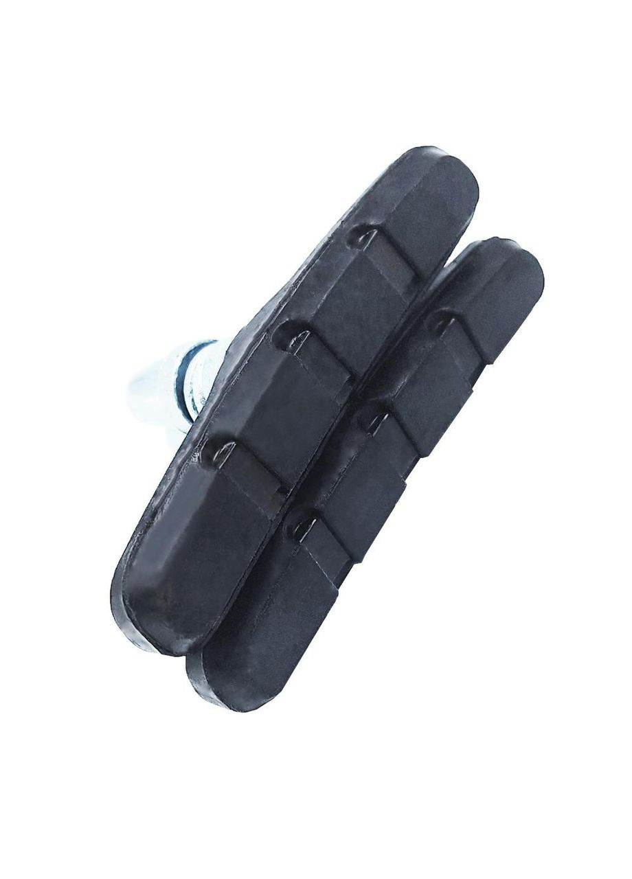 Гальмівні велосипедні колодки FLA-23-04S обідні різьбові V-brake 70 мм гумові чорний (G0000715) Bravvos (371645448)