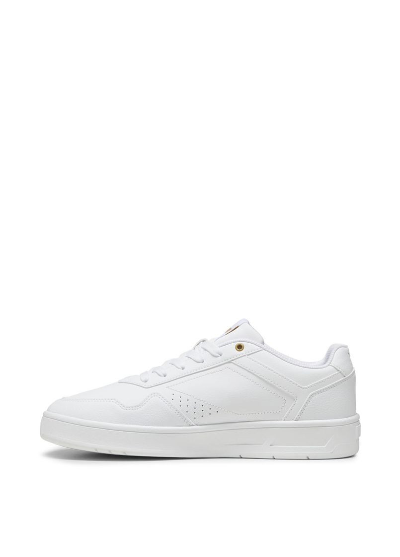 Білі чоловічі кеди 395018-01 білий штуч. шкіра Puma