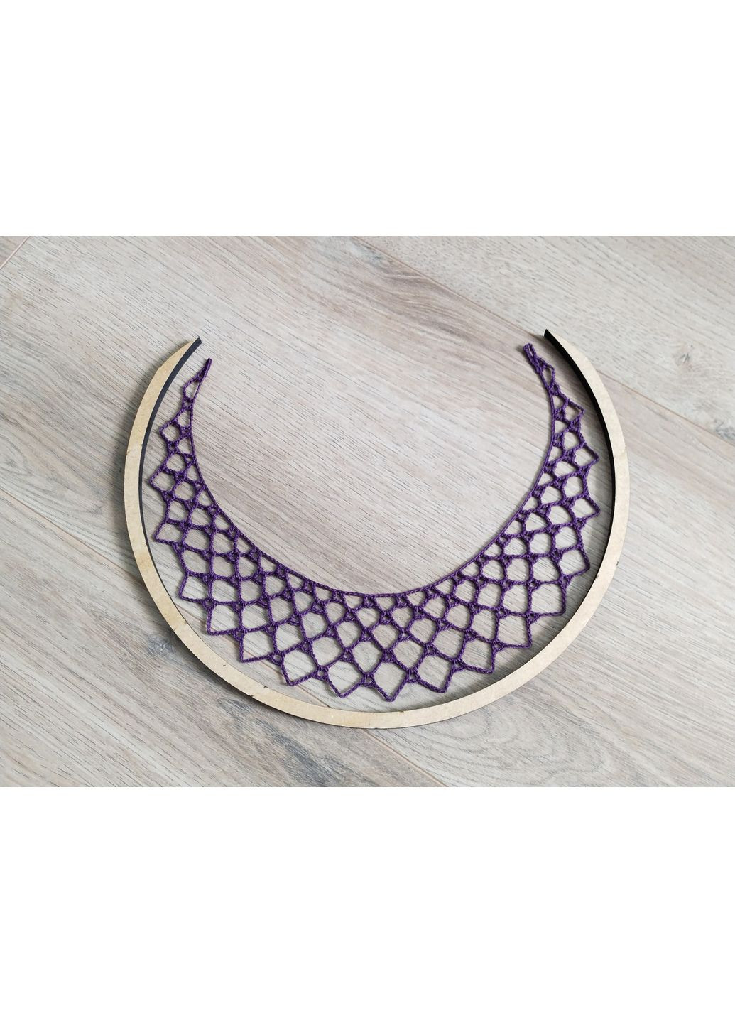 Авторский эко-набор "Ловец снов "Луна" фиолетово-черный, с пошаговой инструкцией Dream Studio (363057521)