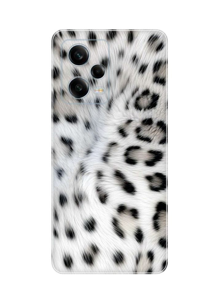Чохол на Xiaomi Redmi Note 12 5G Білий леопард (принт 398) Creative (355404192)