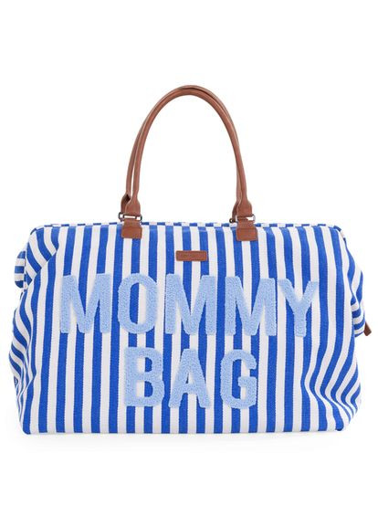 Сумка Mommy bag stripes electric blue () Childhome CWMBBSTBL (331790110)