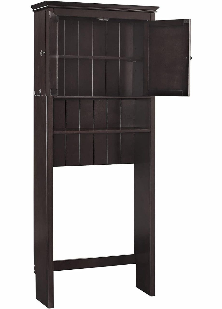 Стеллаж над унитазом из дерева Азрак венге (СУТ-001312) No Brand (328293434)