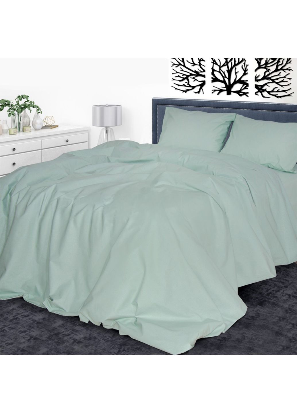 Підковдра гладкофарбована бязь 215х175 диз. 09 Ярослав (296987496)