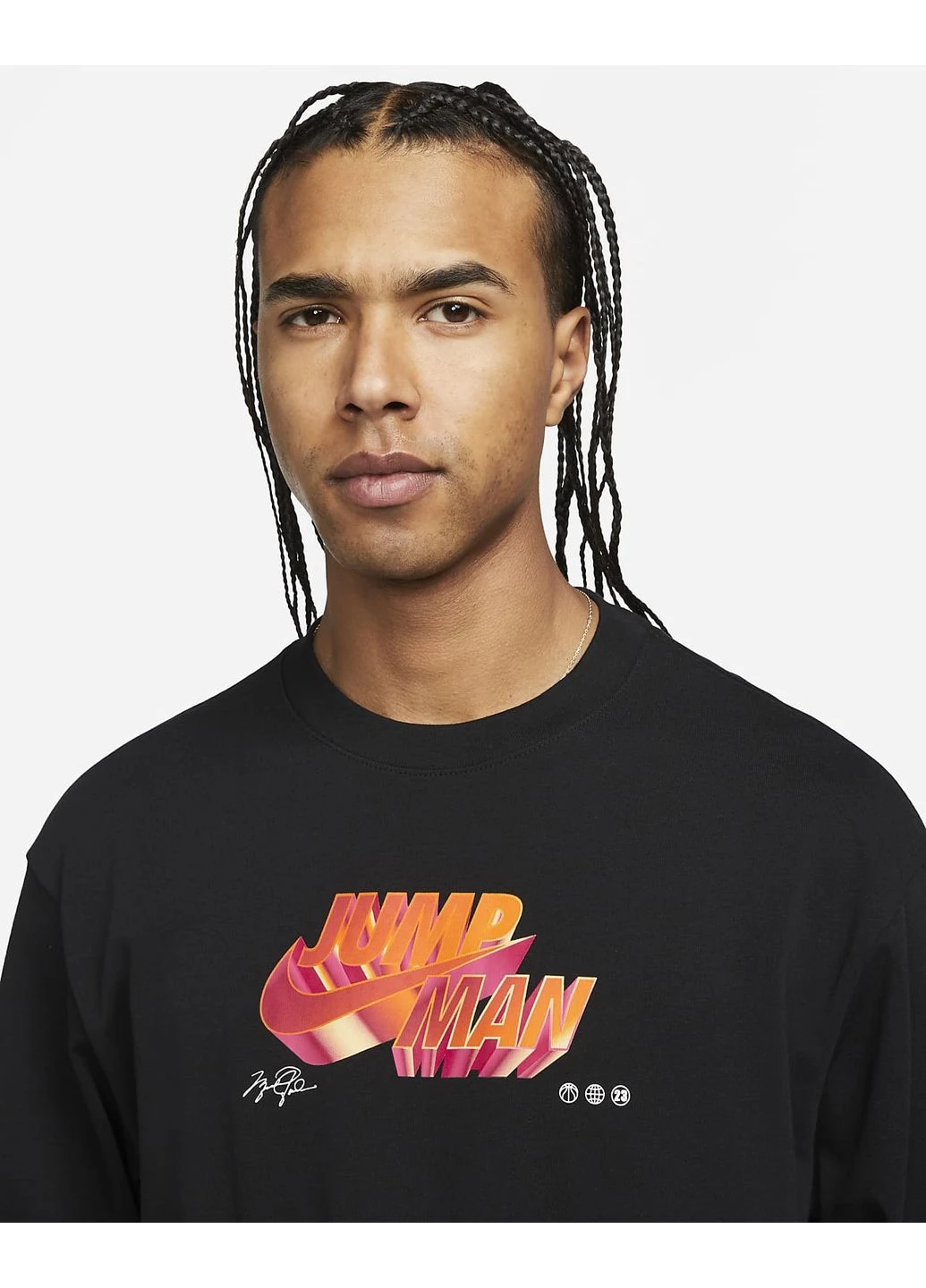 Чорний світшот m j jmpmn stmt 85 ls crew black dh8806-010 Air Jordan (397851346)