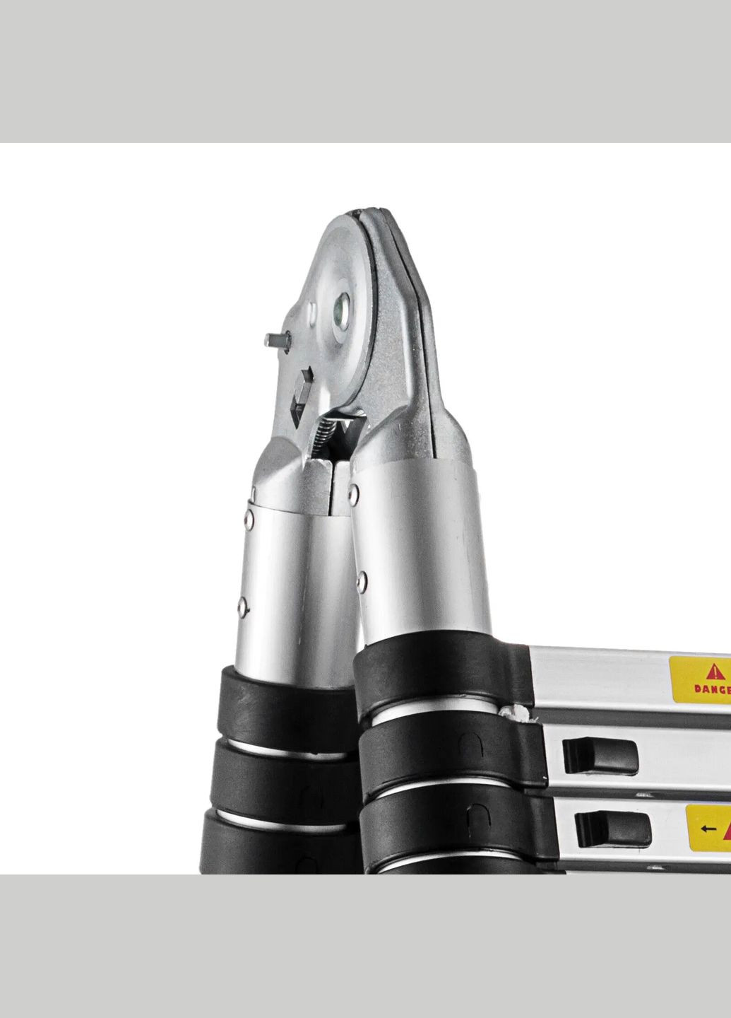 Лестница телескопическая двойная 8 ступеней 2.5 + 2.5 м ZHENG'S WAY (322843406)