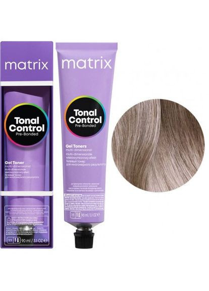 Кислотный тонер краска для волос Tonal Control Pre-Bonded Acidic Gel Toner 11PV (10PV) Ультрасветлый Matrix (292736137)