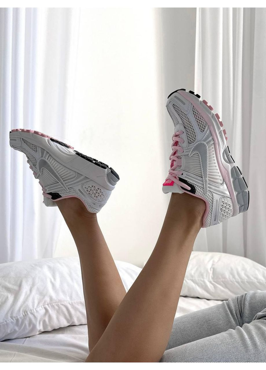 Рожеві Осінні кросівки чоловічі nike zoom vomero 5 silver pink найк аір зум вомеро 5 No Brand