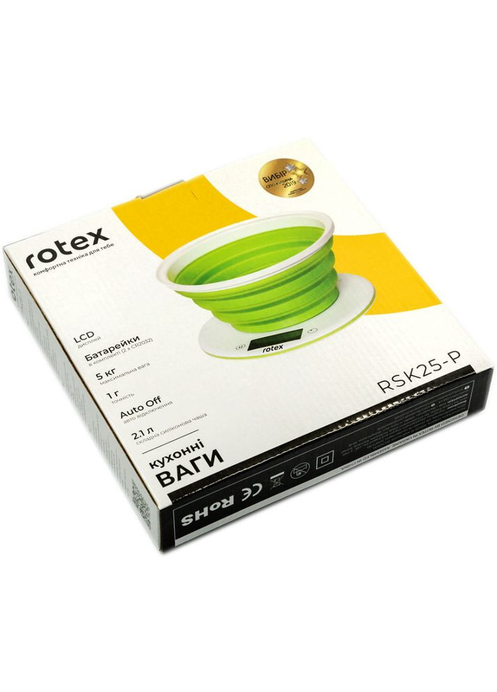 Ваги кухонні RSK25-P Rotex (306732686)